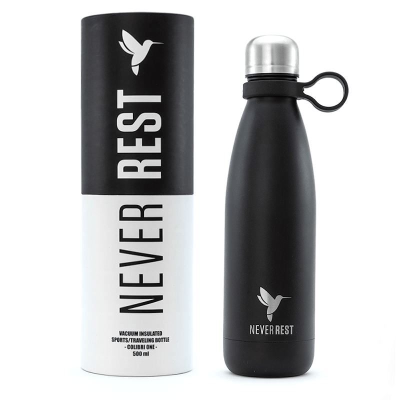 Vacuum Bottle - Black - 500ml Vacuum Bottle