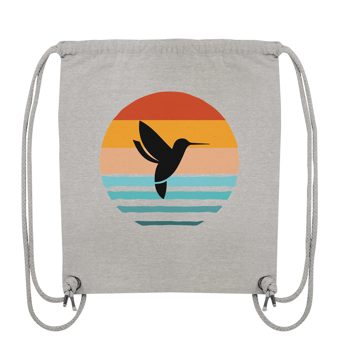 Retro Bird - Organic Gym-Bag